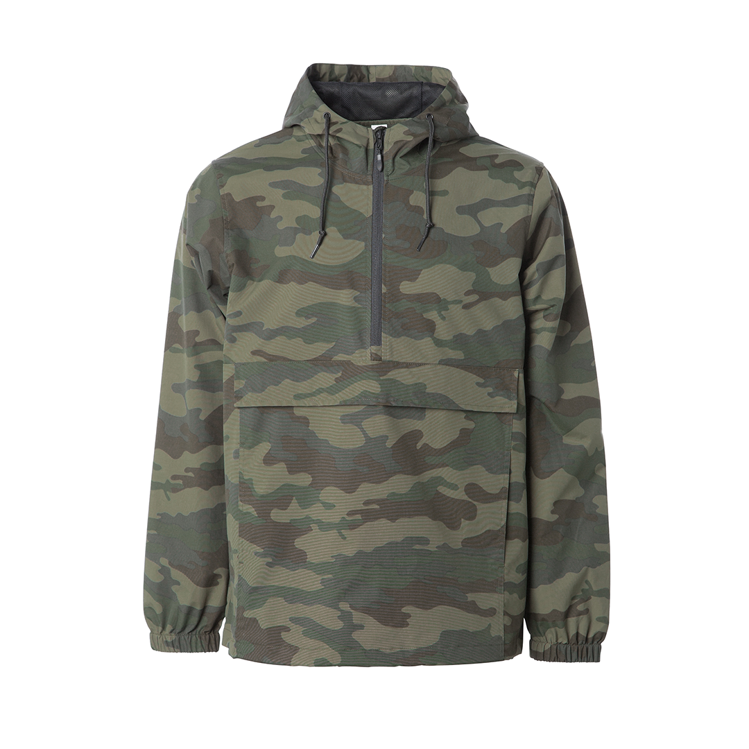 Nylon Anorak Windbreaker